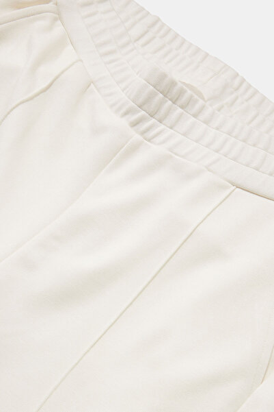 W Collection Ekru Wide-Leg Sports Pants