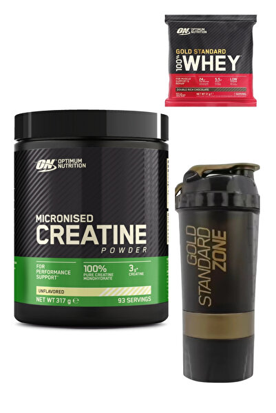 ON Optimum Nutrition Creatine Kreatin Aromasız 317g 93 Servis Kas Gücü Desteğ...