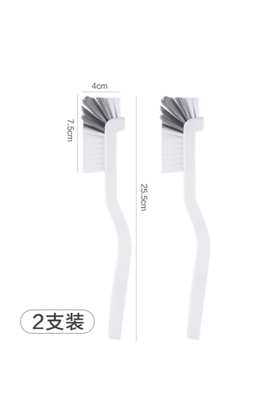 Choice 2 قطعة فرشاة تنظيف كوبية على الطراز الياباني مع مقبض طويل وتصميم على ش...