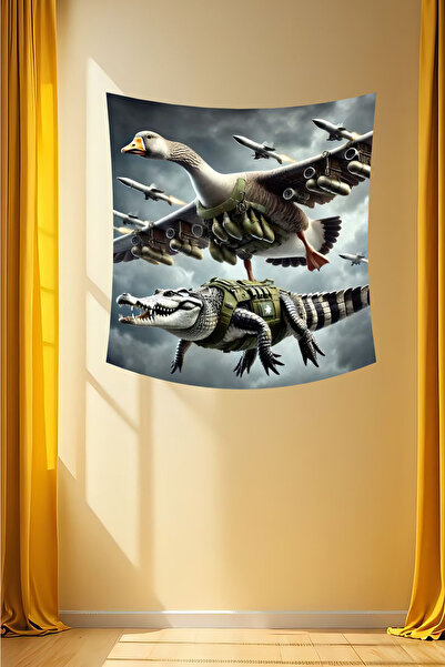 vodler غطاء حائط بتصميم بومباردينو كروكوديلو