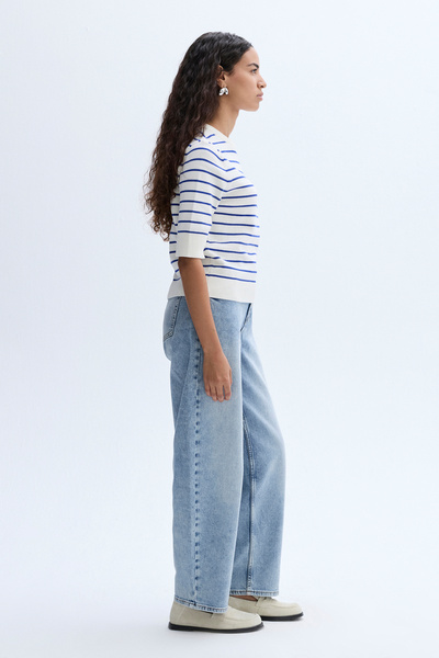 Mudo ÇİZGİLİ KISA KOLLU TRİKO KAZAK