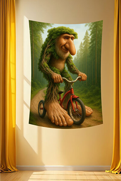 vodler ورق حائط بتصميم الدراجة Brr Brr Patapim