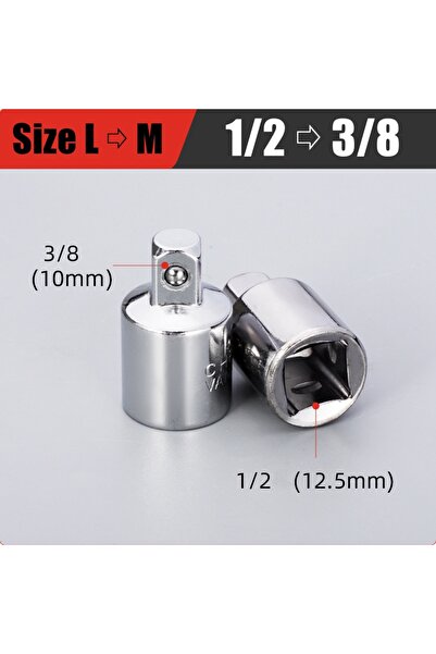 Choice size L to M Telescopic Socket Ratchet Wrench for Automotive Repair Adjustable Head Ratchet Set 72 To