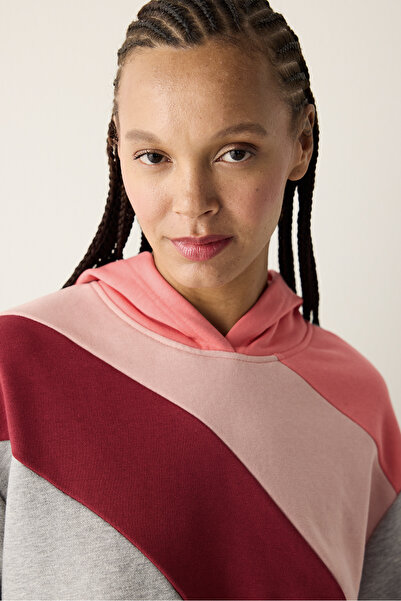 Penti Çok Renkli Kapişonlu Sweatshirt