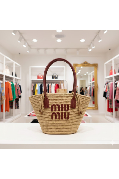 ELKA GLOW TABA HASIR EL&OMUZ ÇANTASI