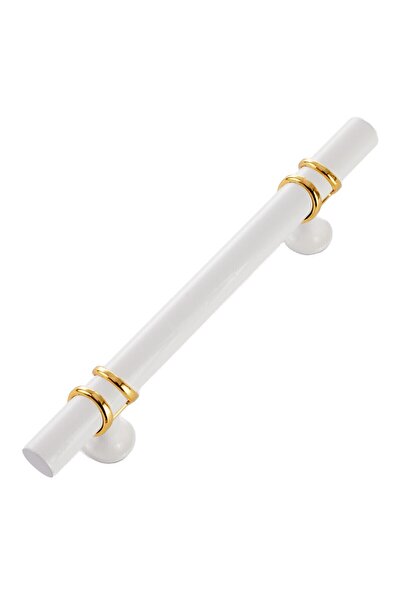 KOÇSAN Esin White 96 mm Handle Luxury Country Kitchen Furniture Cabinet Drawer Handle