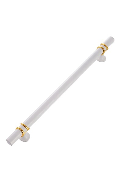 KOÇSAN Esin White 192 mm Handle Luxury Country Kitchen Furniture Cabinet Drawer Handle