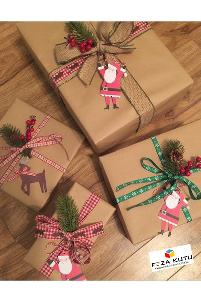 Feza Kutu Package Paper Kraft Paper Wrapping Paper Gift Paper New Year's Dowry Packaging Paper 70x100 (10 PCS)