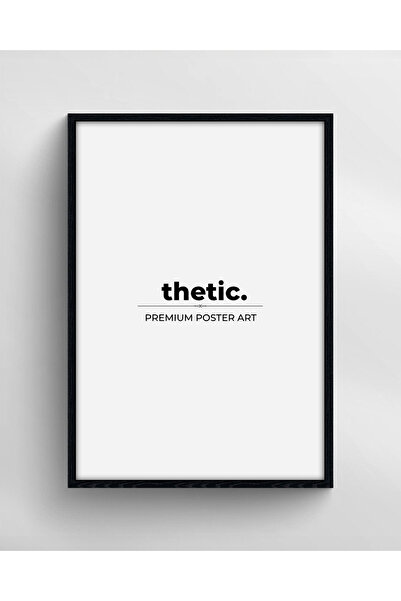 Thetic Premium Black Frame 33X48 cm