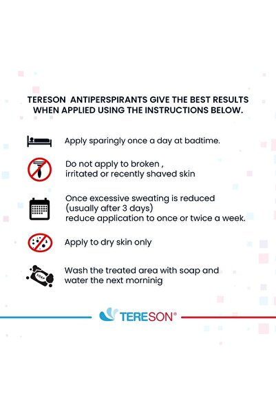 Tereson El,ayak, Koltuk Altı Terleme Önleyici Ve Ter Kokusuna Karşı Koruma Antiperspirant Sprey 3x50 ml