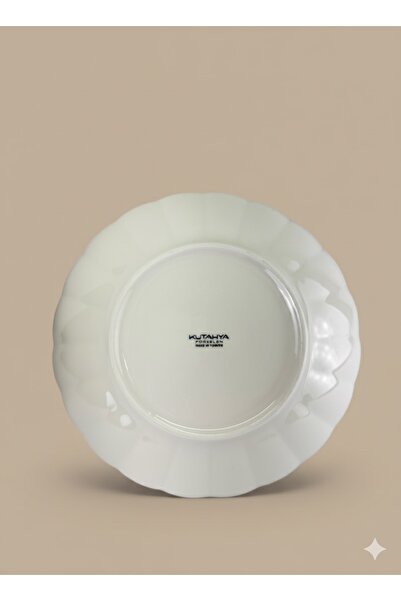 Kütahya Porselen Bone Luz 2 Adet 25 Cm Bol Kase Yaldızsız Salata Meyve Sunum Tabağı 1.kalite