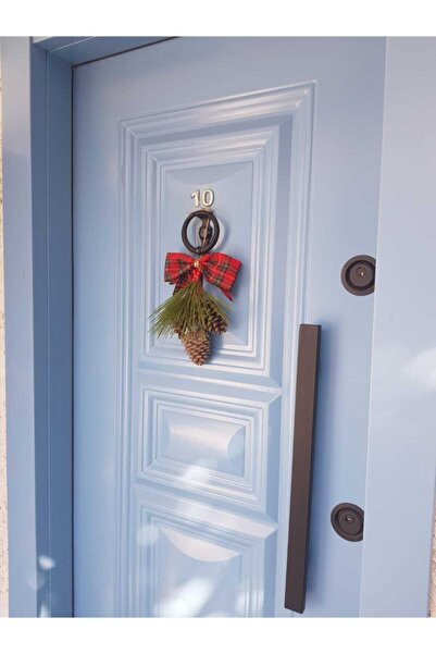 Bukosh 3 'lü Kozalak Kapı Süsü Ev Dekoru Yılbaşı Süsü Hediyelik