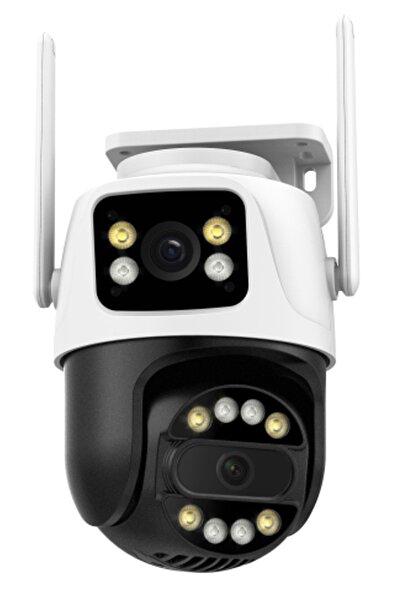 AVENİR Av-s307 Smart Güvenlik Kamerası 3mp 2 Kameralı Wi-fi Ptz Renkli Gece G...