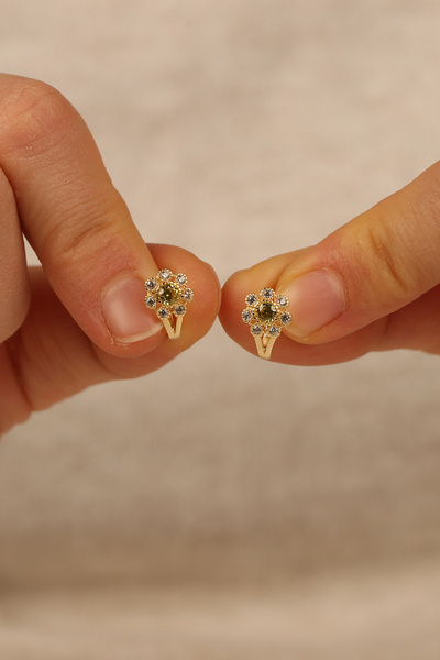 Çgk Çiğdem Gürel Kuyumculuk Çocuk Altın Küpe