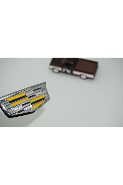 DK Tuning Cadillac Logo Krom Metal Ön Panjur Logo Amblem