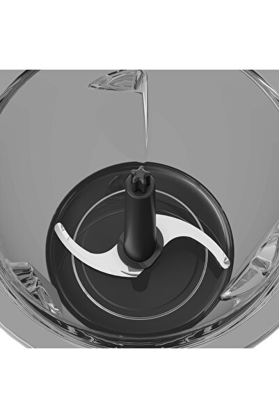 Beko Mini tocător BEKO CHG81442BX, 1l, 400W, 2 setări de viteză, Argintiu-Negru