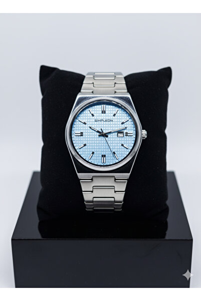 Goldwatches Tissot Powermatic Silver Inside Turquoise Model Steel Calendar Ph...