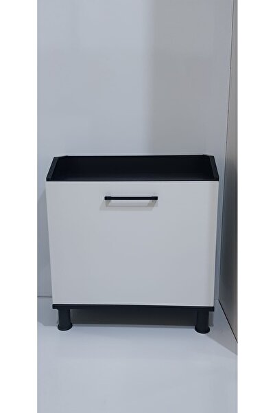 APALA Kirli Çamaşır Sepetli Çok Amaçlı Iki Bölmeli Ahşap Banyo Dolabı 4 Farklı Renk Seçeneği