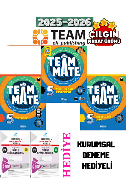 Team Elt Publishing Team Elt 5. Sınıf Ahead With English Set (4 Kitap)