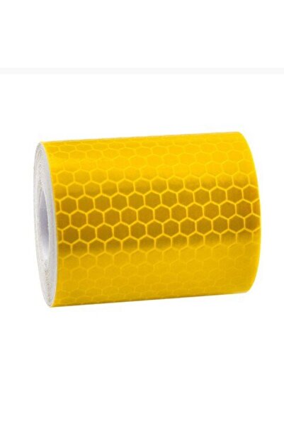 Choice4 Golden Yellow Reflective Warning Tape 5cm*3m Car Reflective Tape Safe...