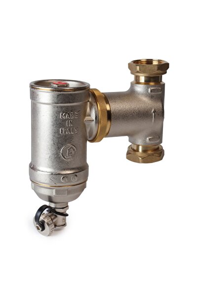 GIACOMINI R146CX006 magnetic dirt separator, 1 1/4", with filter, 13000 Gauss magnet, for heat pumps