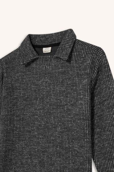 DeFacto Boy's Polo Neck Sweatshirt G2739A825Wn