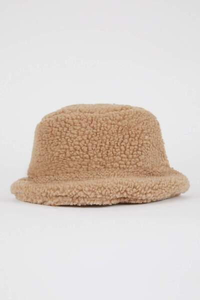 DeFacto Kadın Bucket Peluş Şapka
