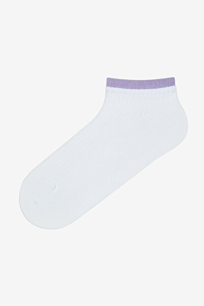 Penti Fehér készlet, 4 db többszínű Ankle Line cipó zokni