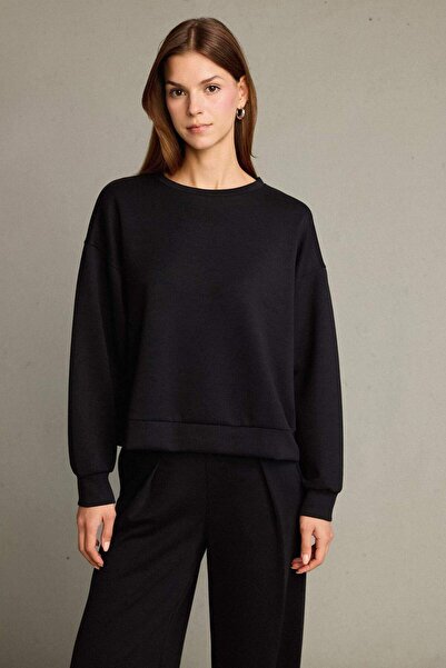DeFacto Crew Neck Modal Sweatshirt G2913Ax25Au