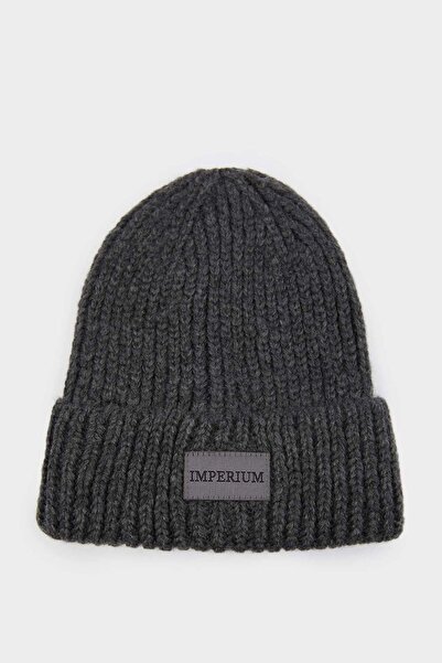 DeFacto Men's Woven Label Beret U9177Az23Wn