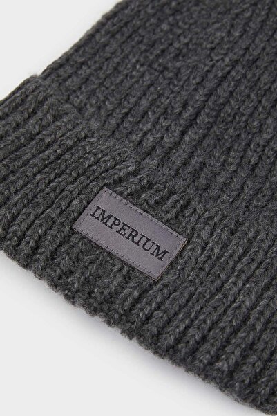DeFacto Men's Woven Label Beret U9177Az23Wn