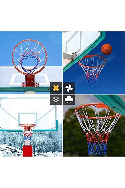 Yelajoy شبكة كرة السلة، حلقة كرة السلة بتصميم سميك مطور، ثبات ممتاز، تحمل الضغط