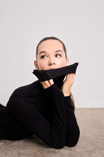 DeFacto Μακρυμάνικο μπλουζάκι με μαλακή υφή από κασμίρ Modal-Fall in Love F3167AX25AU