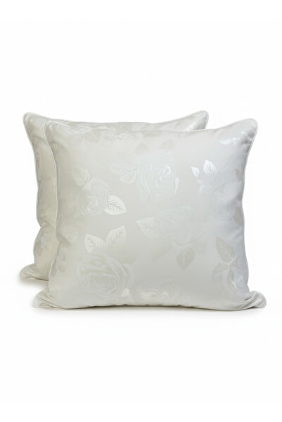 Boema Home Deco Set 2 perne cu puf de gasca si pene, fermitate medie, 60x60, ...