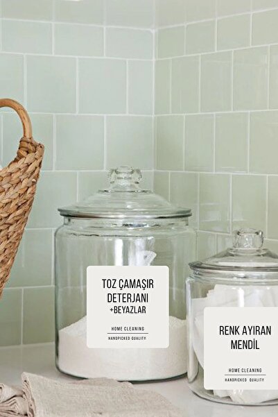 Kt Grup 56 штук миючого засобу для ванної кімнати - миючий засіб - етикетка для засобів особистої гігієни 7x7 см