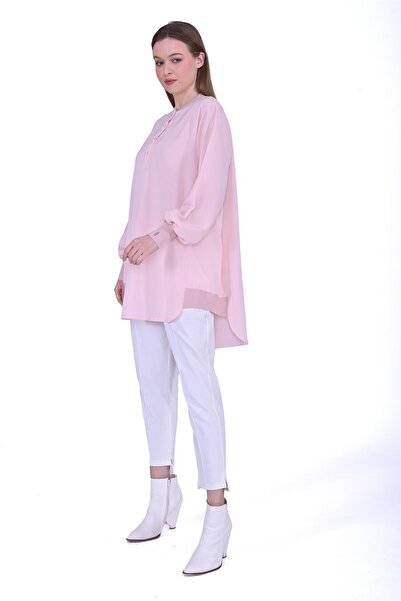 Invee Туніка з патлатим коміром SOMON