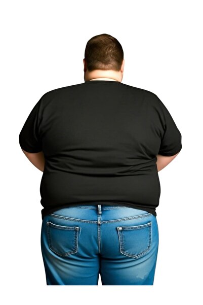 sngl Ανδρικό μπλουζάκι με κοντό μανίκι με φαρδύ λαιμόκοψη 9xl