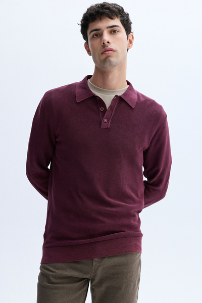 Mudo سترة بياقة بولو