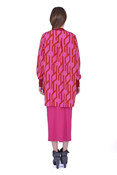 Invee Patlı Tunik KİREMİT