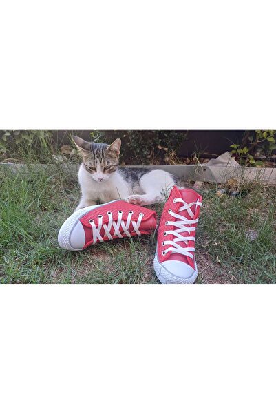 Scarpe Magiche Red Knitted Girls' Shoes