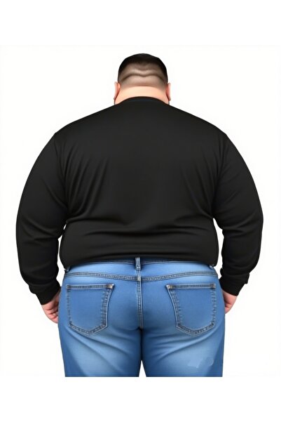 sngl Men's Large Size Oversize Long Sleeve T-Shirt 3XL 4XL 5XL 6XL 7XL 8XL 9XL