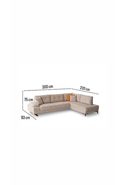 Evondi Viyana Köşe Takımı 300x220 cm