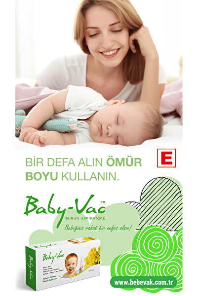 Baby-Vac Burun Aspiratörü Elektrik Süpürgesi Ile Çalışır