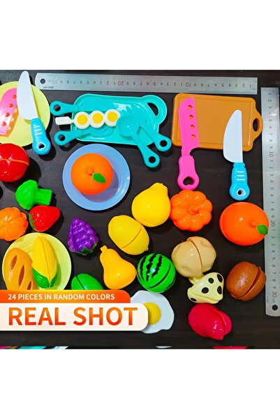 Choice مجموعة من قطع الطعام النباتية الممتعة العشوائية، وألعاب الفاكهة والخضروات، ومجموعات اللعب المنزلية، والأساسيات المبكرة