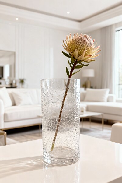 Paşabahçe Modern Kırık Desenli Sürahi Vazo 10x15 Cm