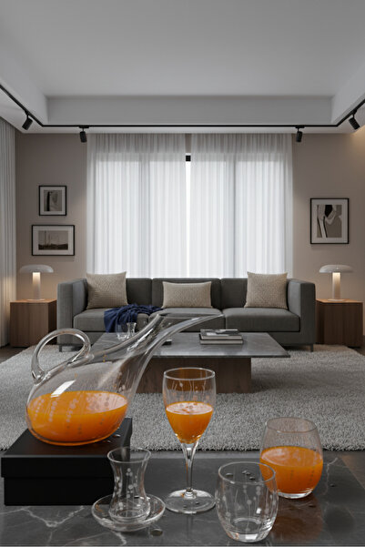 Paşabahçe Bambu 31 Parça 6 Kişilik Çeyizlik Bardak Seti - Cam Su ve Çay Sunum...