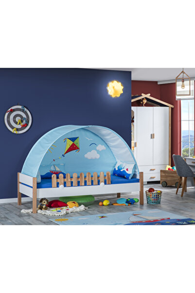 benim odam My House Çocuk Odası Montessori Ahşap Karyola 90x200