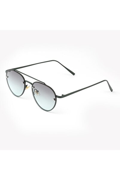 Angel Eyes Damla Design Green Frame Green Glass Unisex Sunglasses