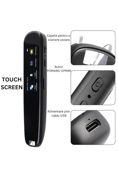 OEM Pix Scanner inteligent cu Traducere Vocala si Text din 116 Limbi