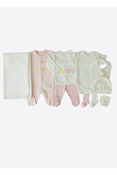 kitikate Organik New Dreams 10'lu Zıbın Set Pembe